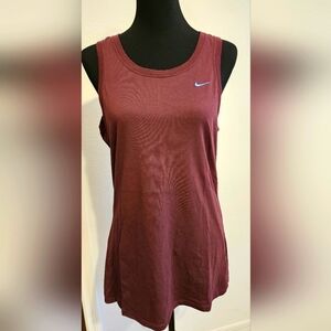 Nike Sport Tank Top XL - Brown/Red